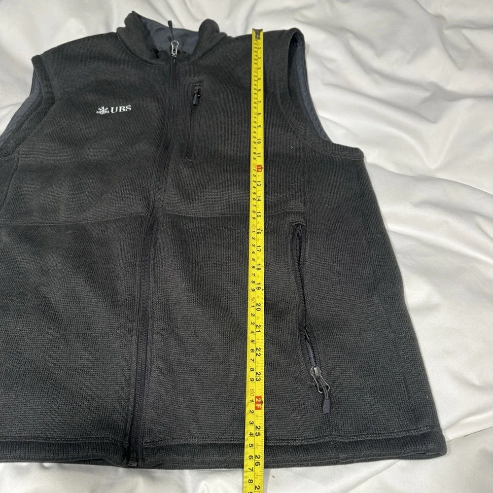 UBS Investment Banking Storm Creek Gray Vest Men's Size Large